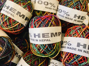 Hemp Rainbow String 3 pack