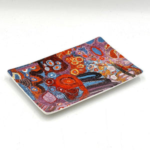 Bone China Cake Plate - By Andrea Mimpitja Adamson