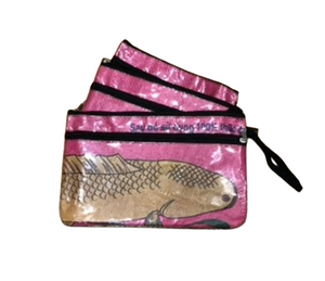 Fish 3 in 1 Pencil Case or Purse with PVC - Fair Trade