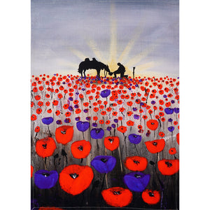 Cotton Tea Towels - Indigenous Anzac Designs