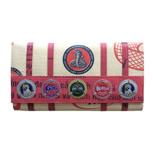 Recycled Soda Pop Clutch Serpent