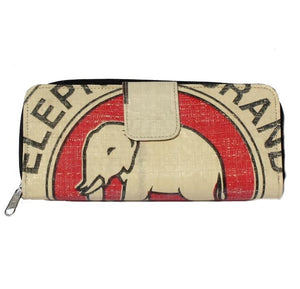 Elephant Brand Recycled Long Fold Out Wallet