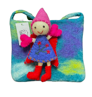 Felt Finger Pixie Bag - Fair Trade