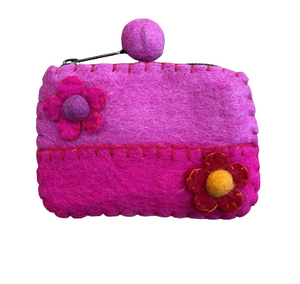 Felt Small Flower Purse