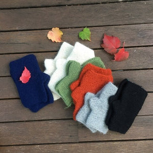 On Sale! Alpaca Fingerless Mittens handmade in Peru