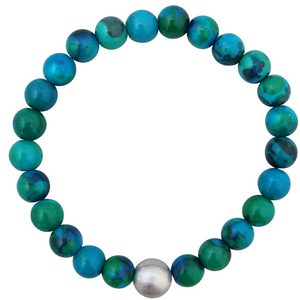 LOVEbomb Chrysocolla Bead Bracelet