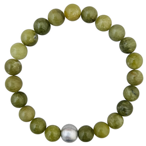 LOVEbomb Peridot Bead Bracelet