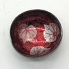 Coconut Bowl Leaf Design