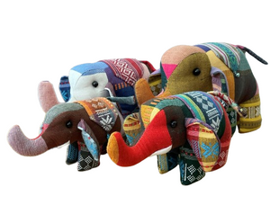 Patchwork Fabric Elephant