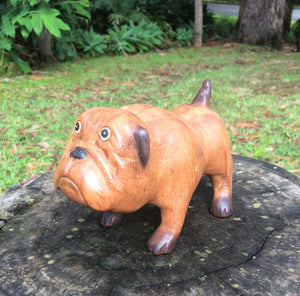 Wooden Bulldog