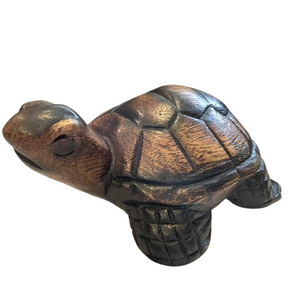 Fair Trade Wooden Turtle 15cm