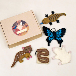 Australian Animals Finger Puppet Set F