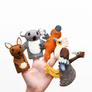 Australian Animals Finger Puppet Set A