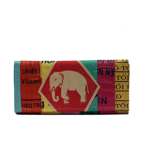 Elephant Brand Recycled Patch Wallet