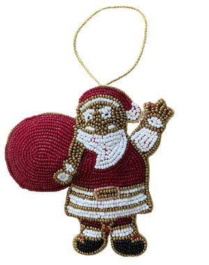 Sale! Santa Beaded Decoration