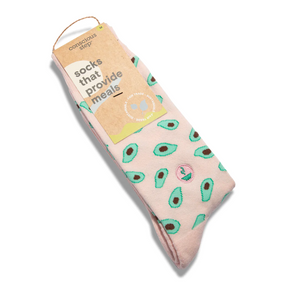 Conscious Step Socks That Provide Meals Avocado