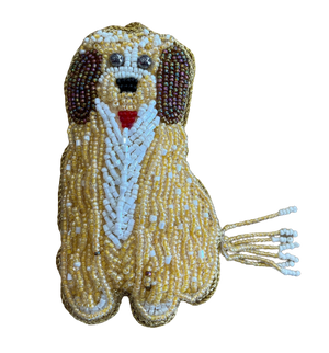 Puppy Dog Beaded Decoration