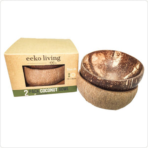 Coconut shell Bowls Medium 2 Pack