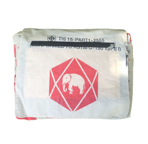 Elephant Brand Cement Diamond Messenger Bag