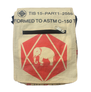 Elephant Brand Cement Diamond Small Messenger Bag