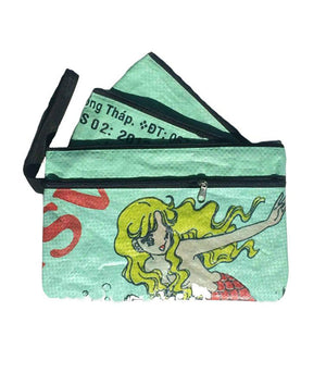 Recycled 3 in 1 Pencil Case or Purse