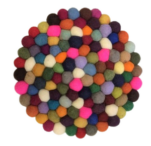 Felt Ball Trivet 2 colours