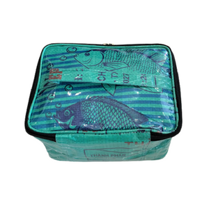 Recycled Fish Feed Cosmetic Case or Lunchbox