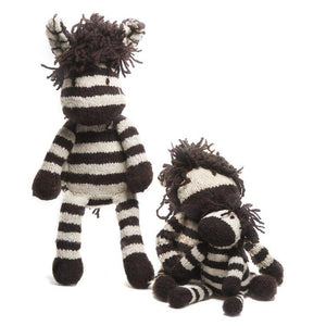 Knitted Wool Seated Safari Toys
