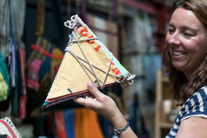 Recycled Colourful Bunting 7 Metres Long