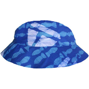 Kids Batik Sun Hat - Organic Cotton