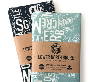 Sydney Lower North Shore Tea Towel