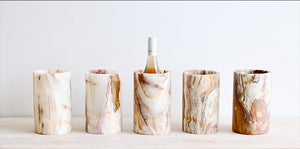 Onyx Wine Cooler/Hurricane Lamp