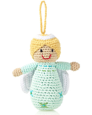 Pebble Angel Tree Decoration