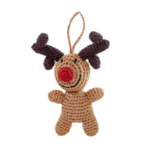 Pebble Rudolph Tree Decoration