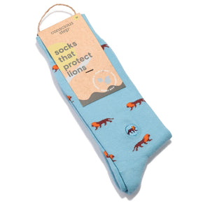 Conscious Steps Socks That Protect Lions