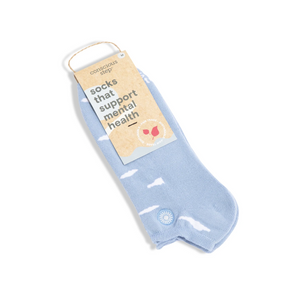 Conscious Steps Socks That Support Mental Health Ankle