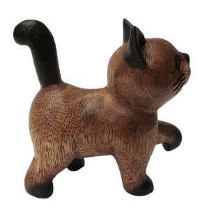 Wooden Walking Cat