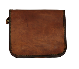 Leather Laptop Style Shoulder Bag