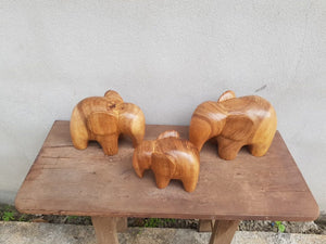 Wooden Sculpture Elephant - Fair Trade