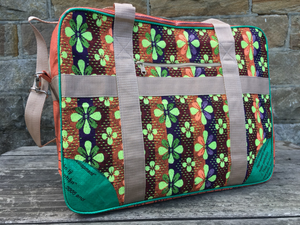 Vintage Fabric Travel Bag