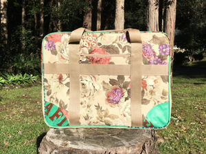 Vintage Fabric Travel Bag