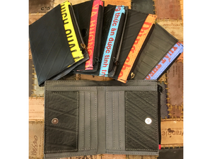 Recycled Tyre Unisex Wallet - Fair Trade