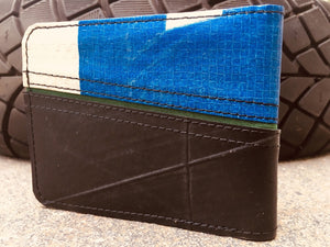 Recycled Tyre and Cement Flip Wallet - Fair Trade