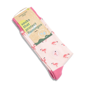 Conscious Step Socks That Protect Flamingos