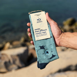 Conscious Step Socks That Protect Manta Rays