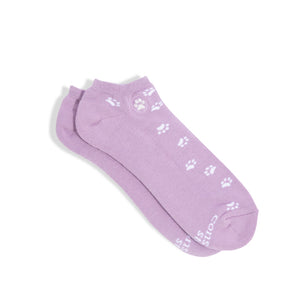 Conscious Step Ankle Socks That Protect Dogs Purple