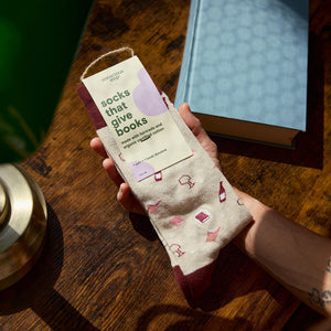 Conscious Step Socks That Give Books and Wine
