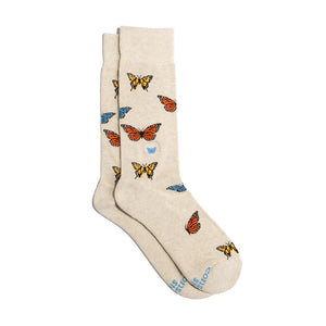 Conscious Steps Socks That Protect Pollinators Butterflies