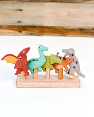 Dinosaurs Finger Puppet Set
