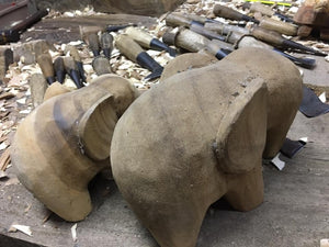 Wooden Sculpture Elephant - Fair Trade